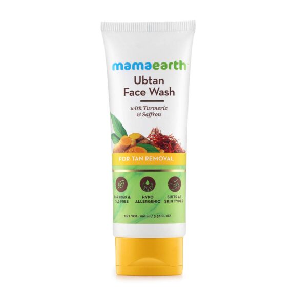 Mamaearth Ubtan Natural Face Wash for All Skin Type-100ml