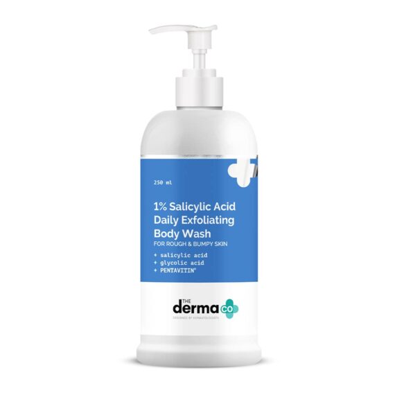 The Derma Co 1% Salicylic Acid Daily Exfoliating Body Wash with Salicylic Acid |250ml